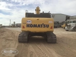 Back of used Excavator
